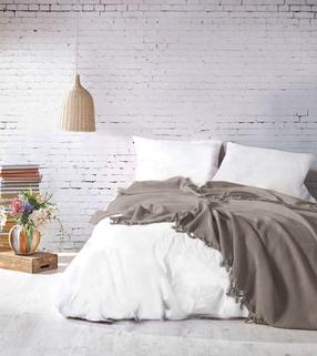 Lovatiesė Mijolnir Mona 157SHS5307, ruda, 220 cm x 240 cm