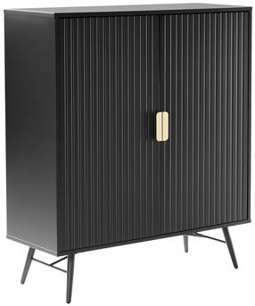 Komoda Home4you Pixar 45085, juoda, 100 cm x 40 cm x 115 cm