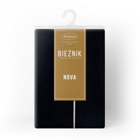 Staltiesė kvadratinė Eurofirany Nova, juoda, 85 x 85 cm