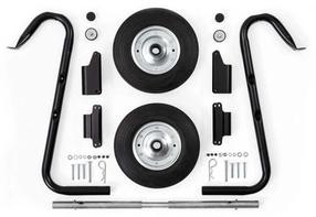 Ratukų ir rankenų rinkinys generatoriui Kohler RKB1HD, 29 cm x 29 cm, juoda