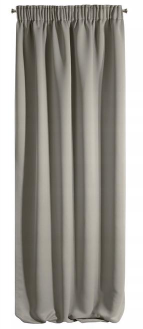 Užtemdanti užuolaida Blackout, pilkai ruda, 135 cm x 270 cm