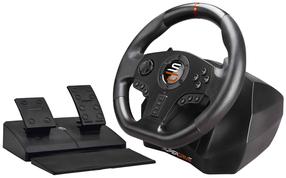 Žaidimų vairas Subsonic SV 710, juoda