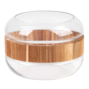 Vaza Grace 2, 17 cm, skaidri/šviesiai ruda