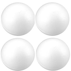 Putplasčio burbulai dekoravimui TG76551, 10 cm, balta, 4 vnt.