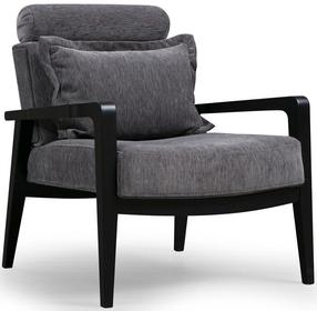 Krėslas Hanah Home Apollo 859FTN1739, pilkas, 84 cm x 77 cm x 90 cm