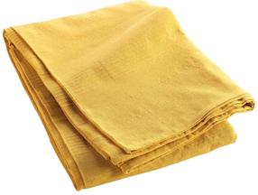 Lovatiesė Douceur d`Interieur Lucile, geltona, 220 cm x 240 cm