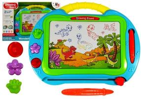 Magnetinė piešimo lenta Wonderful Magic 2in1, mėlyna/žalia