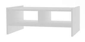 Kavos staliukas Kalune Design Pera, baltas, 90 cm x 50 cm x 35 cm