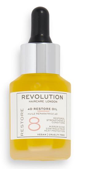 Aliejus plaukams Revolution Haircare 8 4D Restore Oil, 30 ml