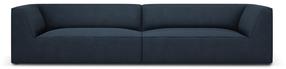 Sofa Micadoni Home Ruby, mėlyna, 302 x 93 cm x 69 cm