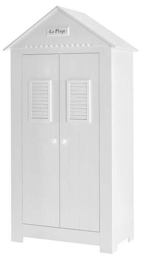 Spinta Pinio Marsylia, balta, 107.5 cm x 54.5 cm x 203 cm