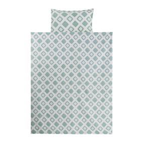 Patalynės užvalkalų komplektas Okko CD009, šviesiai žalia, 140 x 200 cm
