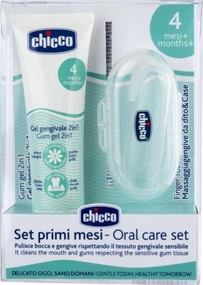 Kelioninis dantų priežiūros rinkinys, vaikams Chicco New Beginning, 30 ml, 2 vnt.