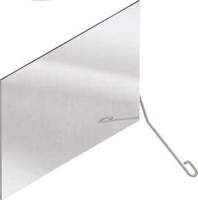 Kosmetinis veidrodis Deante Lehnen, kabinamas, 60 cm x 45 cm, sidabro