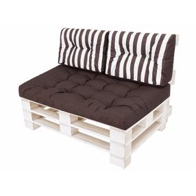 Lauko baldų pagalvių rinkinys Hobbygarden Leo LE1BRP11, ruda, 120 x 82 cm