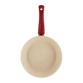 Keptuvė Ambition Rosso Qualum Basic Stone Edition, 28 cm, aliuminis/plastikas