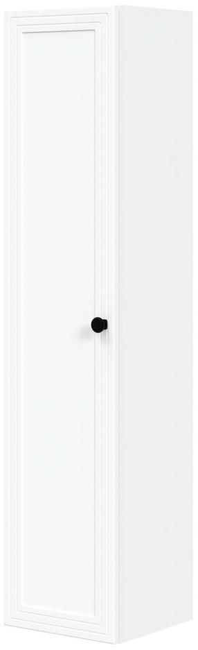 Pakabinama vonios spintelė Toreto SL, balta, 32 cm x 30 cm x 135 cm