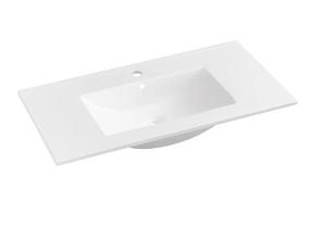 Vonios praustuvas Domoletti ACB7610, keramika, 91.5 cm x 46.5 cm x 17 cm, balta