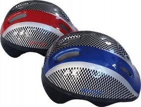 Šalmas Spartan Easy Biker, S(49-52cm), sidabro/raudona