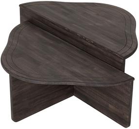 Kavos staliukas Kalune Design Altopiano, antracito, 90 cm x 45 cm x 40 cm