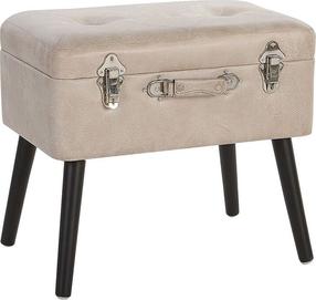 Taburetė Beliani Mallard, smėlio, 52 cm x 36 cm x 46 cm