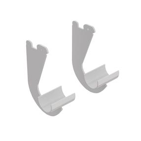 Laikiklis Velano Quick & Easy, 10 cm x 8 cm, balta, 2 vnt.