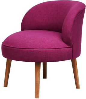 Kėdė Hanah Home Nice 558ZEN1140, rudas/violetinis, 67 cm x 60 cm x 66 cm