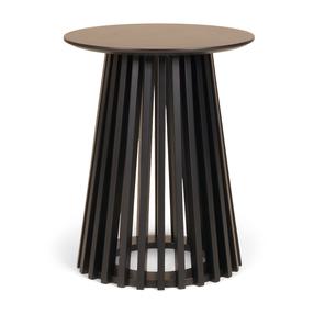 Kavos staliukas Domoletti Bilbau, juodas, 40 cm x 40 cm x 50 cm