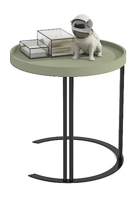 Žurnalinis staliukas Home4you Keira, žalias, 50 cm x 50 cm x 50 cm