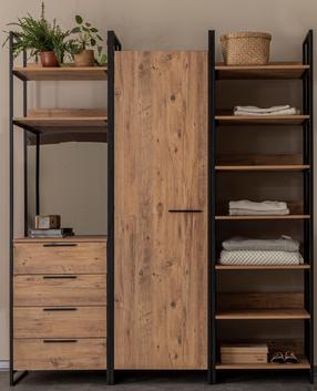 Spinta Kalune Design Dynamic Takım 8, pušies, 192 cm x 52 cm x 225 cm