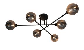 Šviestuvas lubų Domoletti Bora CL22017A-6 smoky, G9, 6 x 5 W