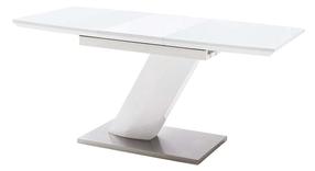 Stalas išskleidžiamas MCakcent Galina, baltas, 140 - 180 cm x 80 cm x 76 cm