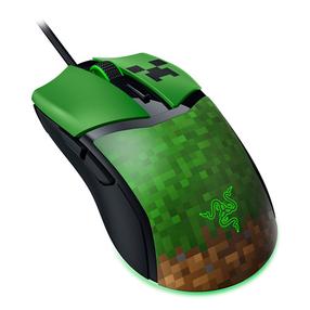 Žaidimų pelė Razer Cobra Minecraft, juoda/žalia