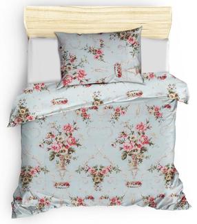 Patalynės užvalkalų komplektas Mijolnir Alanur 143EPJ1727, geltona/mint/rožinė, 160 x 220 cm