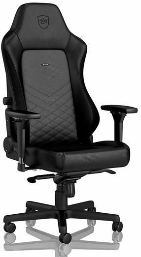 Žaidimų kėdė Noblechairs HERO Black, juoda