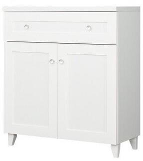 Komoda Bodzio Majorka MA27, balta, 44 cm x 90 cm x 103 cm