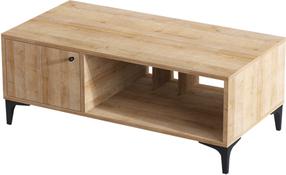 Kavos staliukas Kalune Design Rigo, ąžuolo, 100 cm x 50 cm x 47 cm