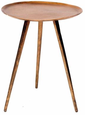 Kavos staliukas Miloo Rundo L, šviesiai ruda, 51 cm x 51 cm x 41 cm