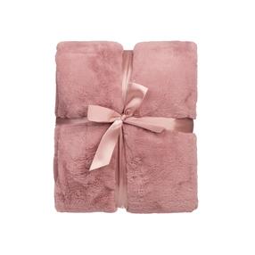 Pledas Domoletti KSKHLG-024, rožinis, 150 cm x 200 cm