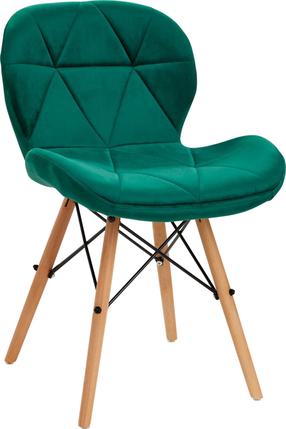 Valgomojo kėdė ActivEshop 4Rico QS-186, žalia, 38 cm x 38 cm