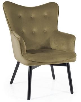 Kėdė Carmen CARMENVOLC, alyvuogių žalia, 75 cm x 72 cm x 99 cm