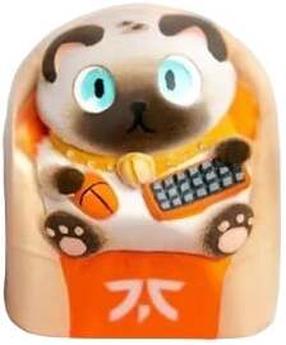 Klaviatūros dangtelis Fnatic Artisan Keycap Loeya - Orange, oranžinė