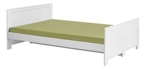 Lova viengulė Pinio Blanco, 120 x 200 cm, balta, be čiužinio