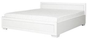 Lova dvigulė Bodzio Majorka MA160-BM, 160 x 200 cm, balta, be čiužinio, su grotelėmis