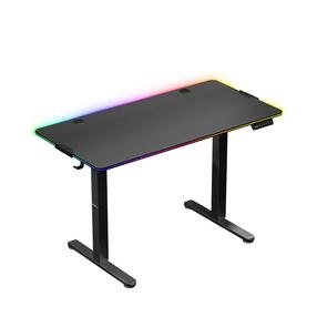 Kompiuterio stalas reguliuojamo aukščio Huzaro Hero 8.2 RGB, juoda