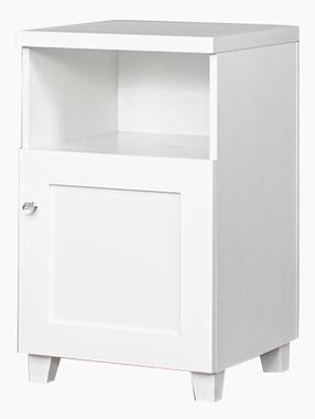 Naktinis staliukas Bodzio Majorka MA50P-BI, baltas, 48 cm x 45 cm x 74.5 cm
