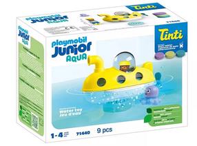 Konstruktorius Playmobil Junior Aqua Tinti Colorful Submarine 71440, 9 vnt., įvairių spalvų