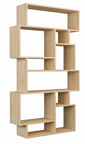 Pastatoma lentyna Kalune Design Karmato 776HMS3613, sonoma ąžuolo, 96 cm x 25.5 cm x 168.5 cm