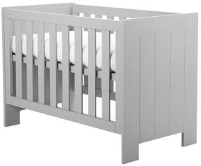 Kūdikio lovytė viengulė Pinio Calmo, pilka, 60 x 120 cm, be patalynės dėžės, be čiužinio