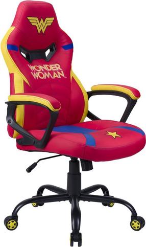 Žaidimų kėdė Subsonic Junior Wonder Woman, mėlyna/raudona/geltona